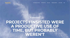 Desktop Screenshot of kumodori.com